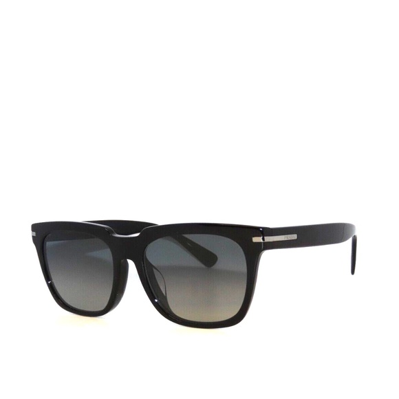 Prada 04Y-FS 04Y 04 57 1AB-2D0 Black Gray Gradient Sunglasses PR04Y-FS